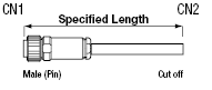 R04 Waterproof/Straight Connector Harness:Related Image