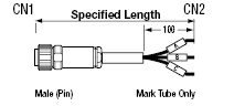 R04 Waterproof/Straight Connector Harness:Related Image