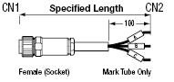 R04 Waterproof/Straight Connector Harness:Related Image