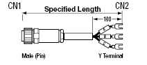 R04 Waterproof/Straight Connector Harness:Related Image