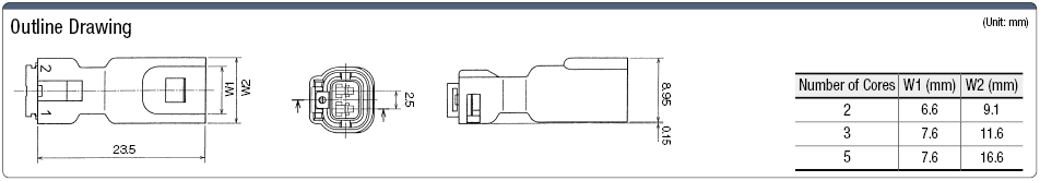 CB01 Waterproof Connector Plug Housing:Related Image