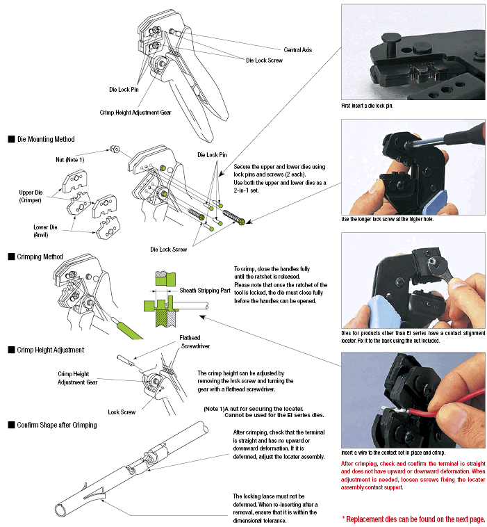 Dedicated Crimpers for Nylon Connectors Main Unit:Related Image