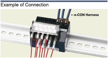 Screw Terminal Block / e-CON Conversion Type: Related Image