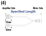 Panasonic Corporation A/S/E Series MINAS Motor Harness:Related Image