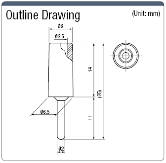 Ø 2 mm Pin Plug (Nickel-plated):Related Image