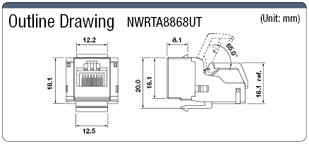 Tool Pressure Model (without UTP / CAT6 / Dust Cover):Related Image