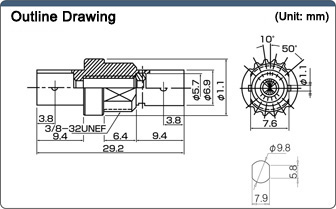 Optical Relay Connector (multi-mode type) ST⇔ST: Related image