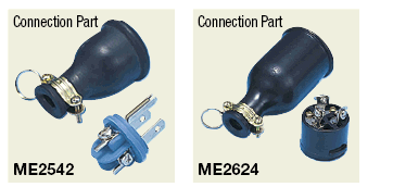 Domestic Blade Model Outlet - Waterproof Rubber Plug / Socket (PSE) / 2-Prong + Ground Model:Related Image