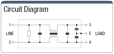 Noise Filter (Single-Phase, General-Purpose Model):Related Image