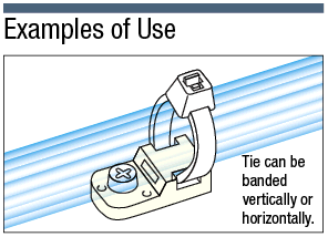 Cable Tie Fixture (Screw Fastening Model)_6:Related Image