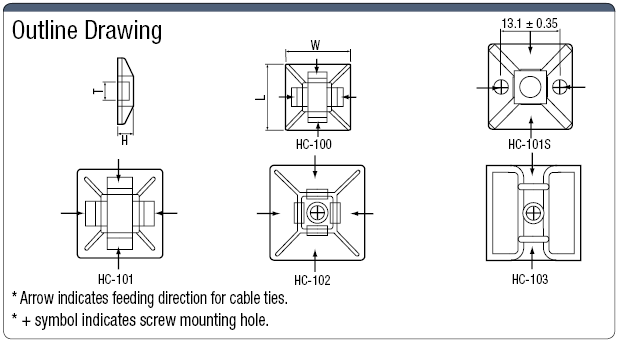 Cable Tie Fixture (Plate-Model / Economical):Related Image