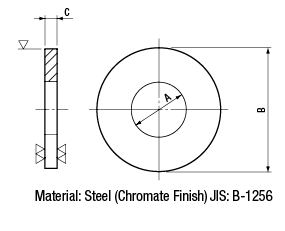 Washer (Chromate Finish):Related Image