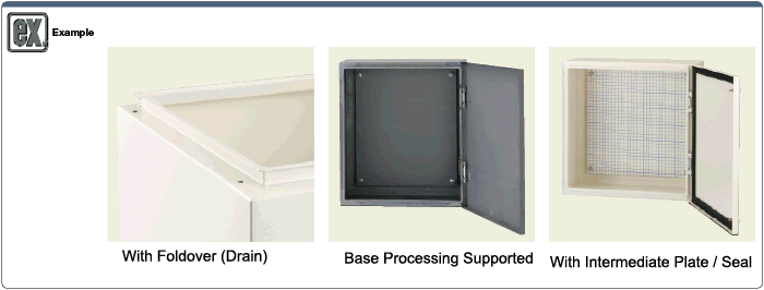 FTD Series Screw-Fastened Control Panel Box in Configurable Sizes: Related Image