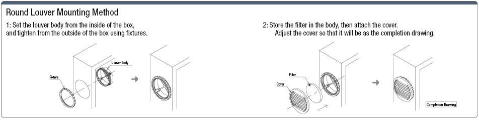 Round Louver (Resin):Related Image