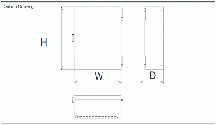 [Fixed Size] Stainless Steel Box SBOSP Series: Related Image