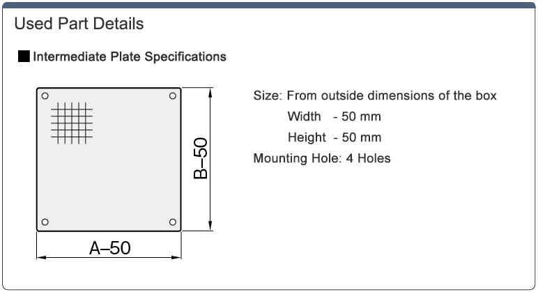 [Fixed Size] Steel Box SBOT Series: Related Image