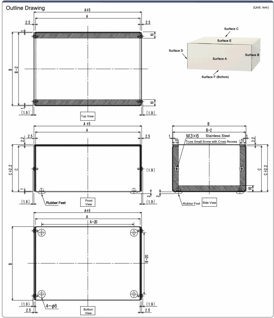 TCB Series Relay Box Configurable Size Combination Type: Related Image