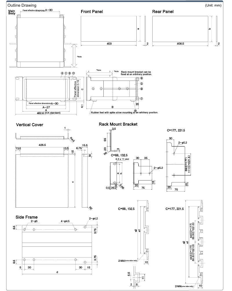 Aluminum Rack Case MOR Type: Related Image