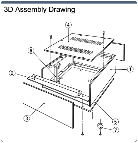 Aluminum Control Box SL Type (Metallic Frame Type): Related Image