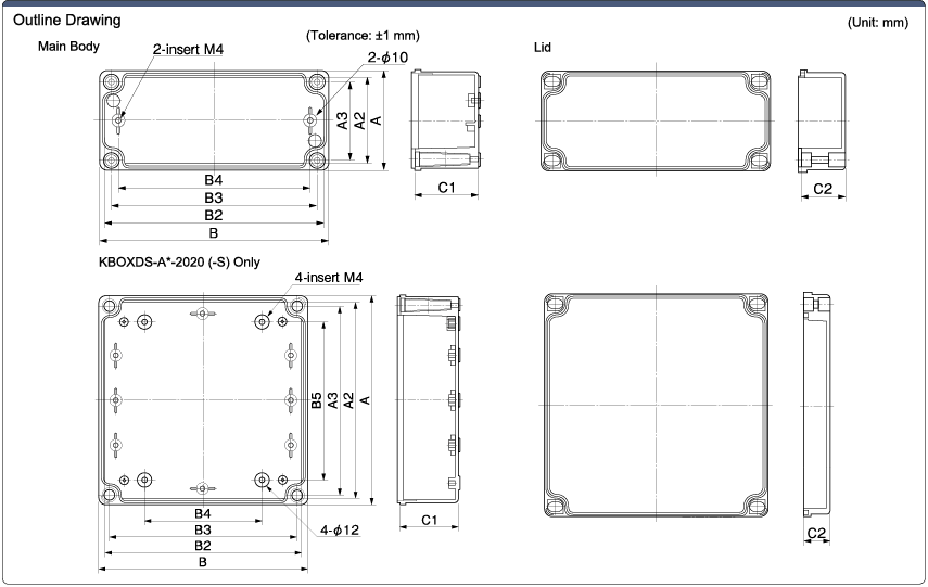 Control Box Small Waterproof Type (With Cover): Related Image