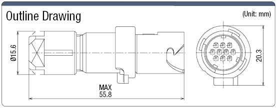 JN1 Waterproof Relay Adapter (One-touch Lock):Related Image