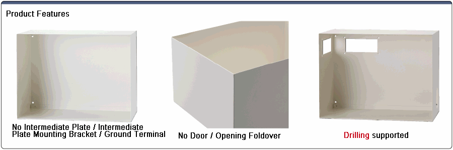 FSF Series Control Panel Box No Door Type Configurable Size: Related Image