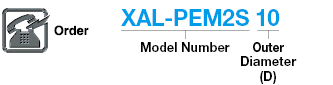 XAL series carbide square end mill, 2-flute / 2D Flute Length (short) model:Related Image