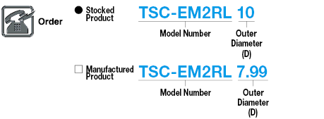 TSC series carbide square end mill, 2-flute / 3.5D Flute Length model:Related Image