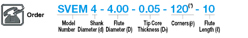 Carbide Straight Blade End Mill for V Grooving and Chamfering, 2-Flute, V Grooving, Chamfering, Positioning:Related Image