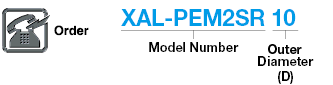 XAL Series Carbide Square End Mill, 2-Flute / 2, 5D Flute Length Model:Related Image