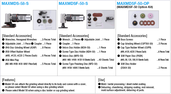 Angle Grinders / Option Kit / Belt Sander:Related Image