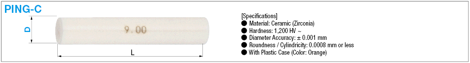 Ceramic Pin Gauge:Related Image