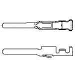 DN Connector Contact for Small, Low-Profile Interfaces