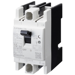NV30-FA 2P 10A 100-200V 30MA | Circuit breaker for control panel