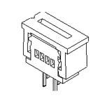 1.25 mm Pitch, For FFC/FPC, ZIF, Straight Type 5597-NCPB