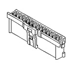 2.0 mm Pitch, MicroClasp Housing, Positive Locking Type 51382