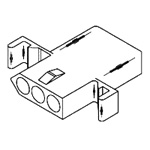 Standard .093" Receptacle Housing (1396)