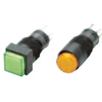 Push Button Switch (Illumination/Non-Illumination) (Round Body Shape φ12) A3C, Optional Part A16-24DR