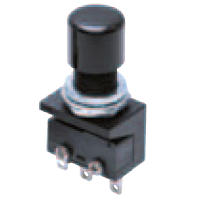 Ultra-Small Size Push Button Switch (Round Body Shape φ10.5) A2A