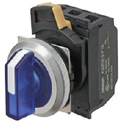 φ30 mm Selector Switch (Illumination Type) A30NW Series A30NW-3ML-TAA-P202-AE