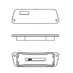 Dust Cover for 3M<sup>TM</sup> MDR System Receptacles