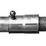 Combination Screw Coupling (for use with a standard plica and a steel electrical conduit without screws)