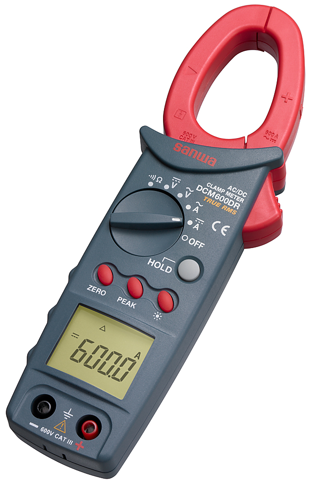 AC/DC digital clamp meter + true RMS value