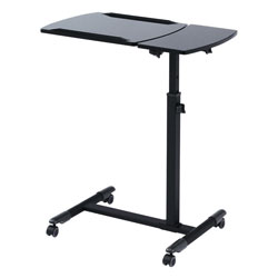 NPC-10 Series, Laptop Computer Desk (White/Black)