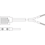 Plug Cord for 80 mm x 80 mm - 42 mm Thick AC Fan