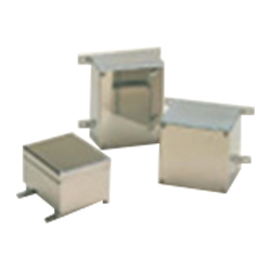 Small Waterproof and Dustproof Stainless Steel Box with External Mounting Feet. (screw type), KLB Series