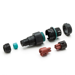 THB406 Waterproof Panel Mount Connector