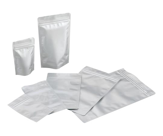 Free-standing Aluminum Bag with Zipper