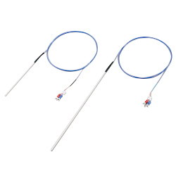 K Thermocouple (Sheath Type, Fluoropolymer Coating), M4 Spade Terminal Type, DS-2010 Series