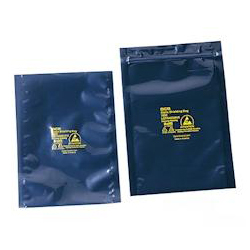 ESD Shield Bag (4-Layered Type) with Zipper 80 x 150 x 0.076